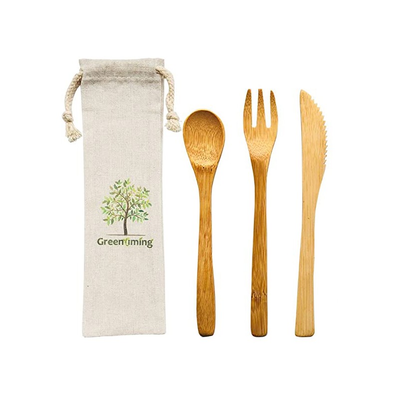 Reusable Bamboo Utensils Sets Reusable Bamboo Utensils Sets