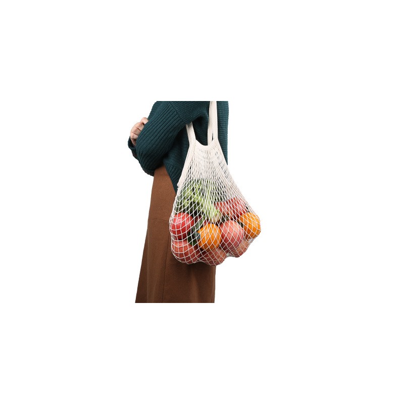 Reusable Cotton Mesh Grocery Bags