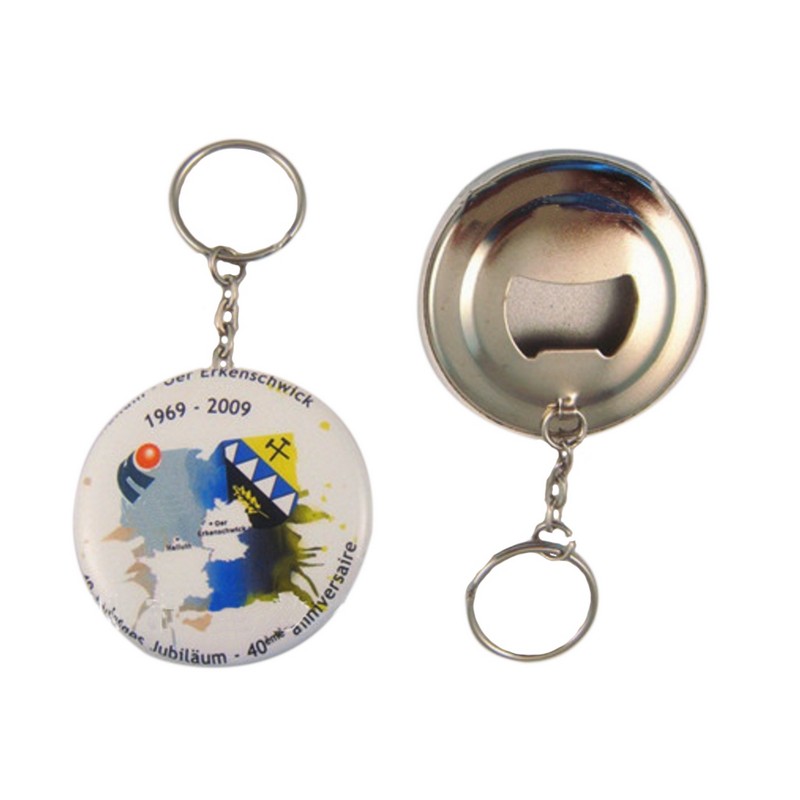 Round Bottle Opener Key Chain Round Bottle Opener Key Chain