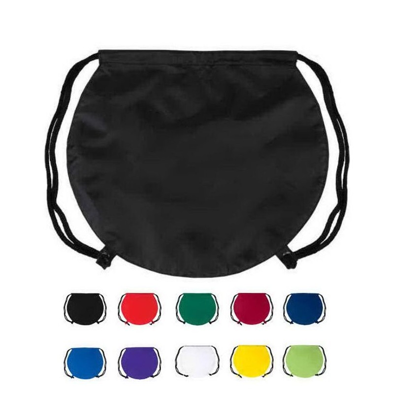 Round Drawstring Backpack
