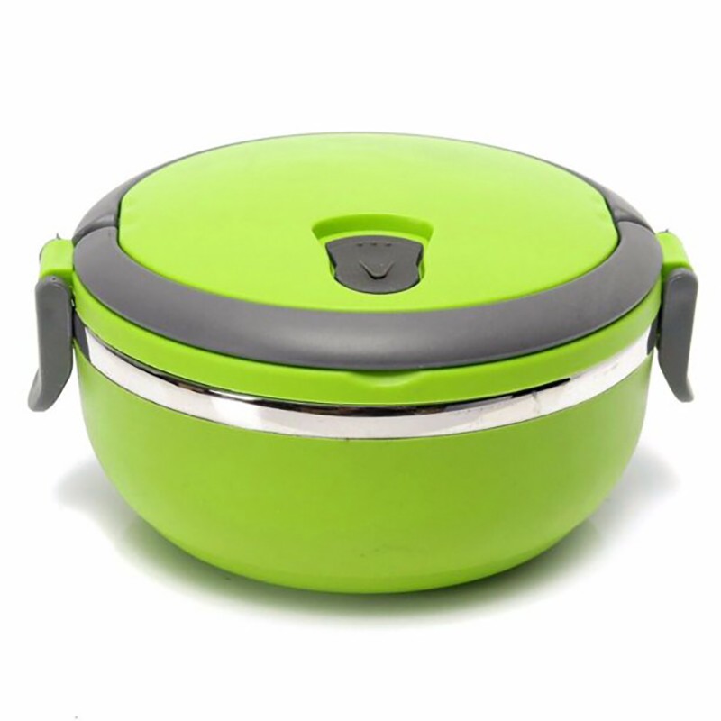 Round Insulated Food Containers Lunch Box Case