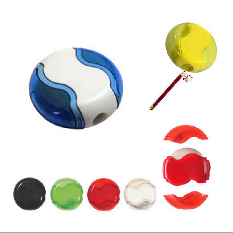 Round Sharpener With Eraser Round Sharpener With Eraser