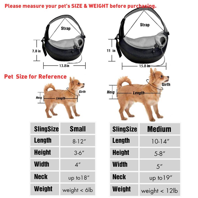 S Pet Puppy Carrier / Bag