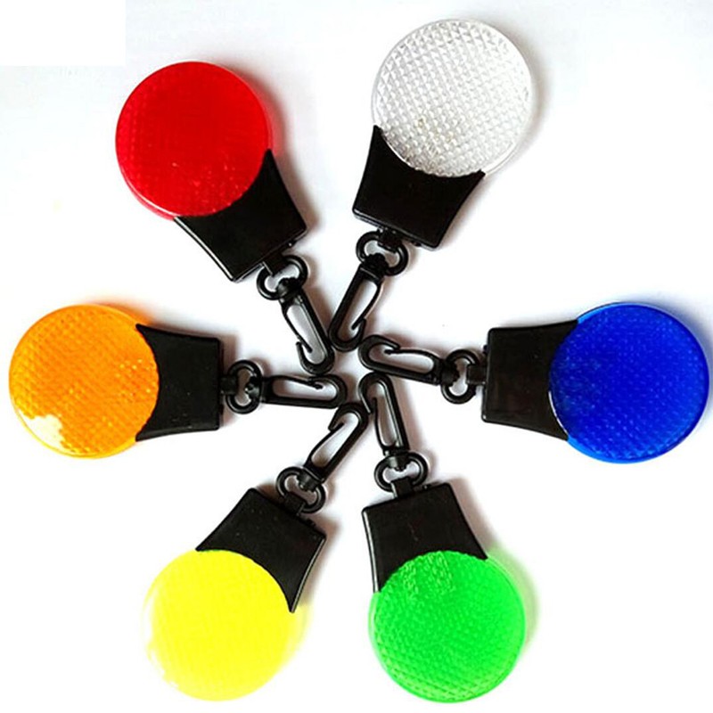 Safety Reflector LED Keychain