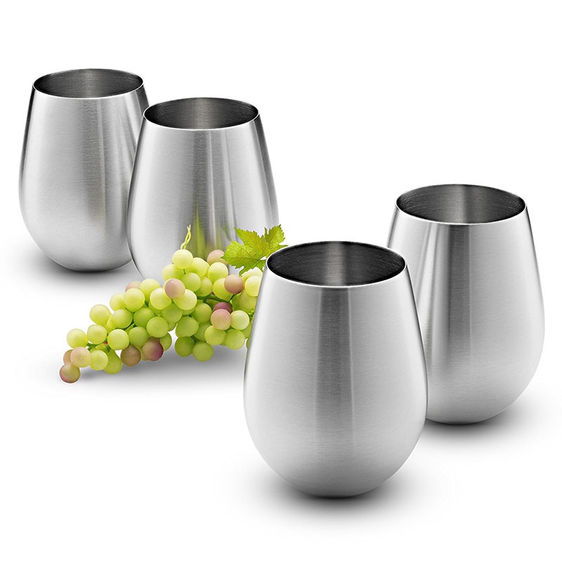 Seamless Stainless Steel Wine Tumbler
