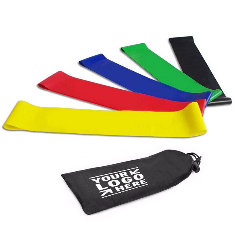 Set of 5 Exercise Yoga Bands Set of 5 Exercise Yoga Bands