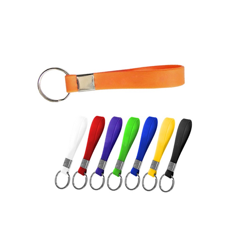 Silicone Bracelet Keychain
