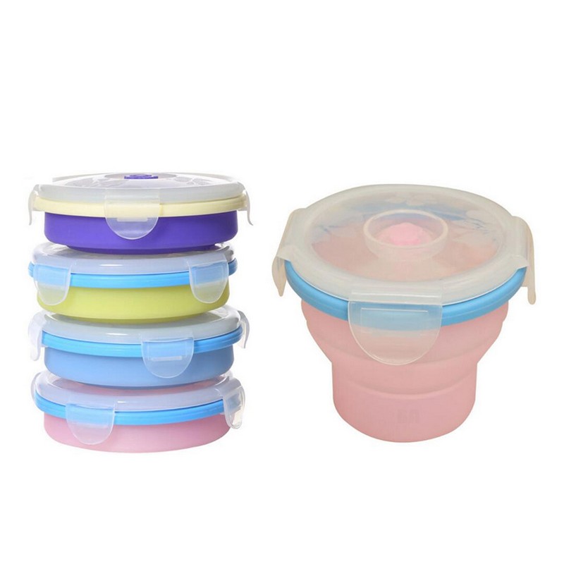 Silicone Collapsible Lunch Box