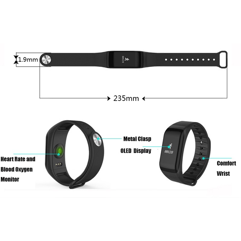 Smart Bluetooth Wristband/Monitor Watch