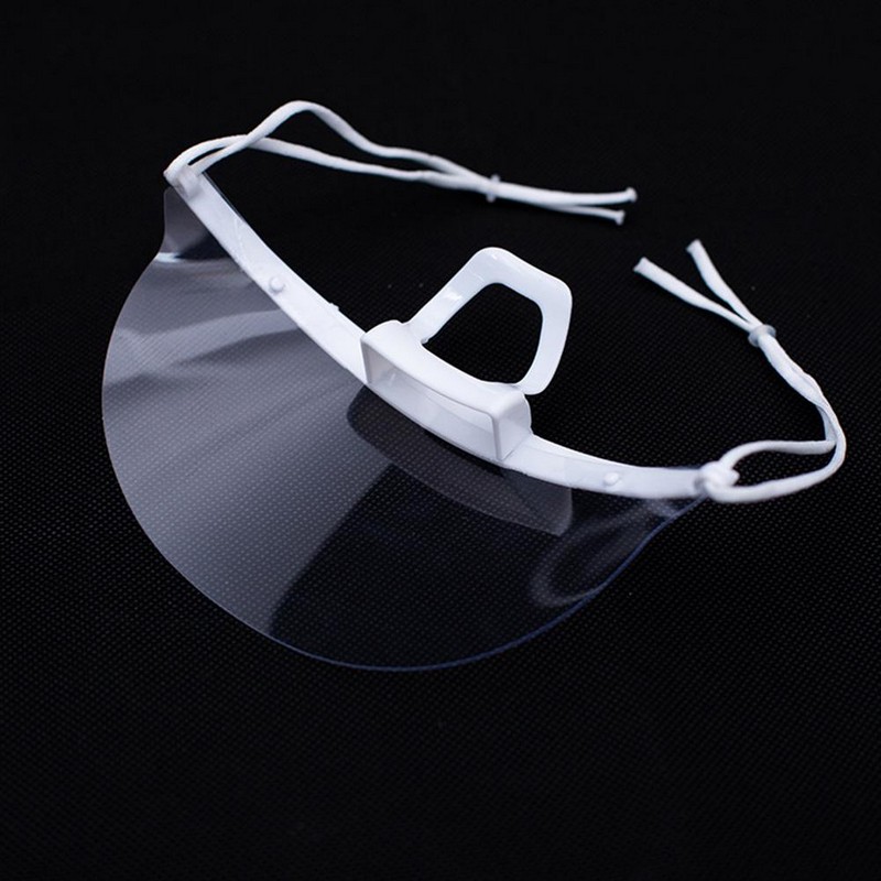 Smiling Transparent Mask/Anti- fog Face Shield