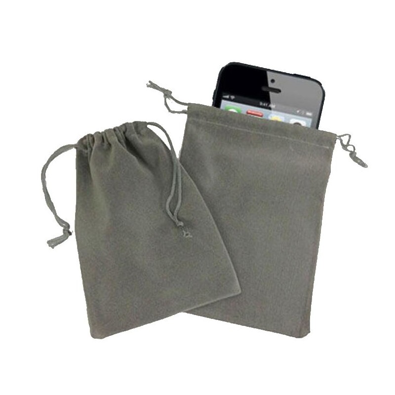 Soft Faux Suede Pouches
