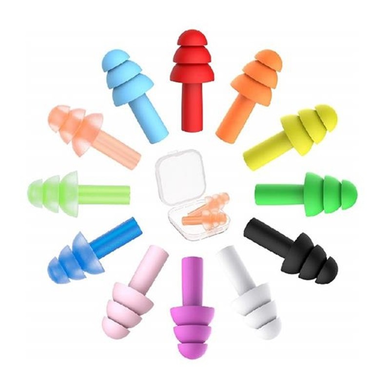 Soft Silicone Anti-noise Earplugs In Case