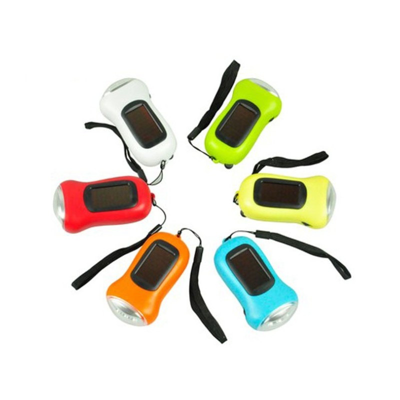 Solar Hand Crank Generator Flashlight