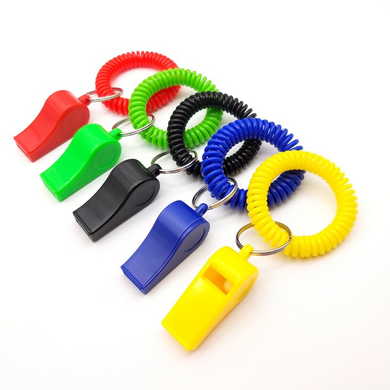 Spiral Bracelet And Keychain Whistle
