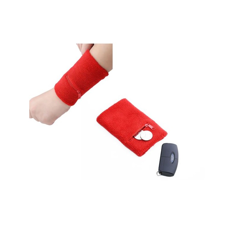 Sports Pocket Terry Sweatband