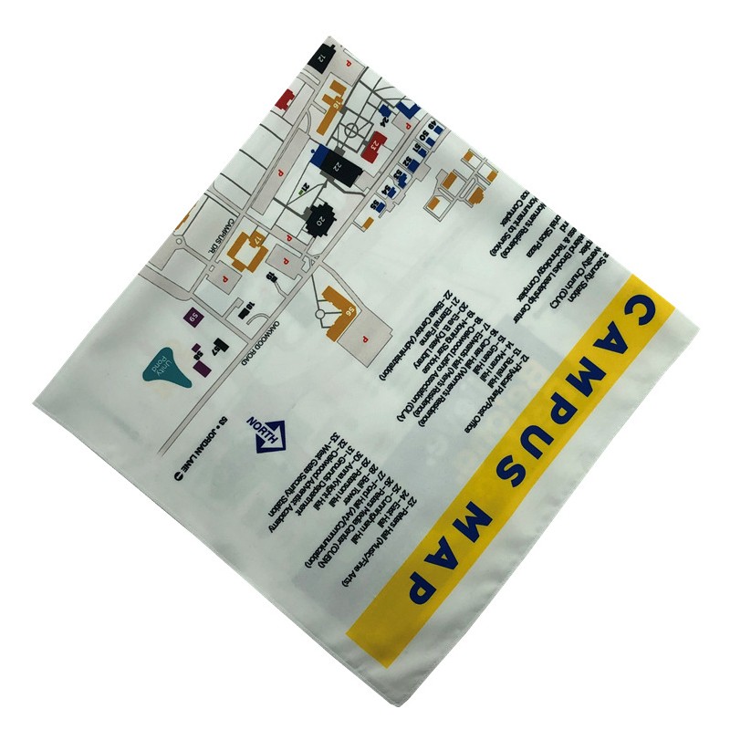 Square Polyester Bandana Protective Face Cover