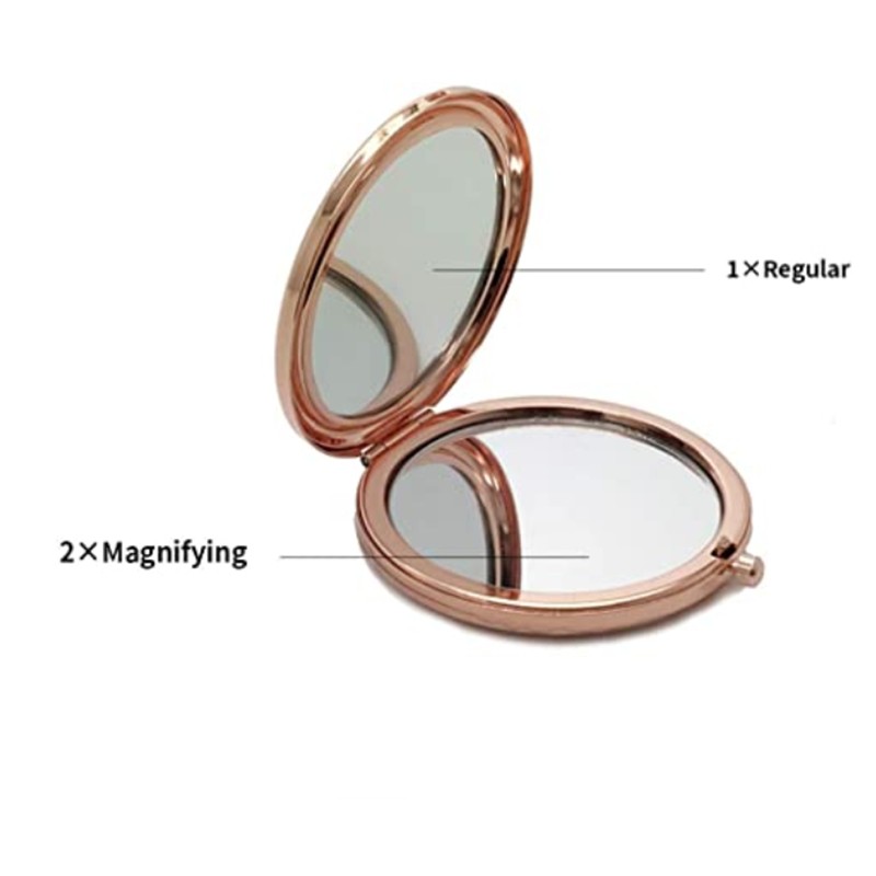 Stainless Steel Compact Mirror