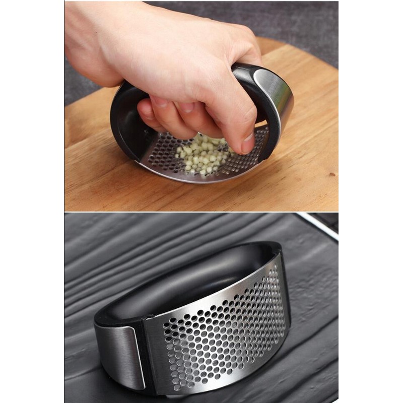 Stainless Steel Garlic Press