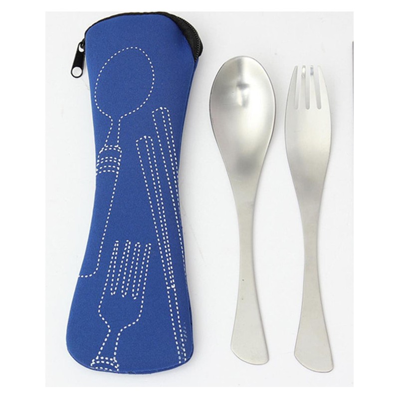 Stainless Steel Spoon and Fork