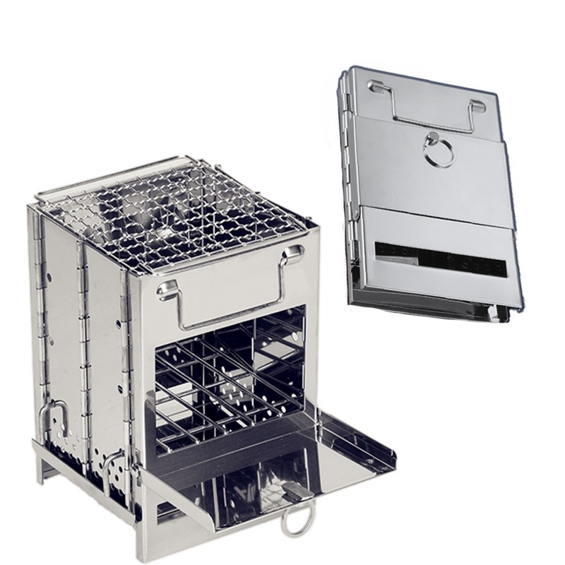 Stainless steel Foldable BBQ Grill