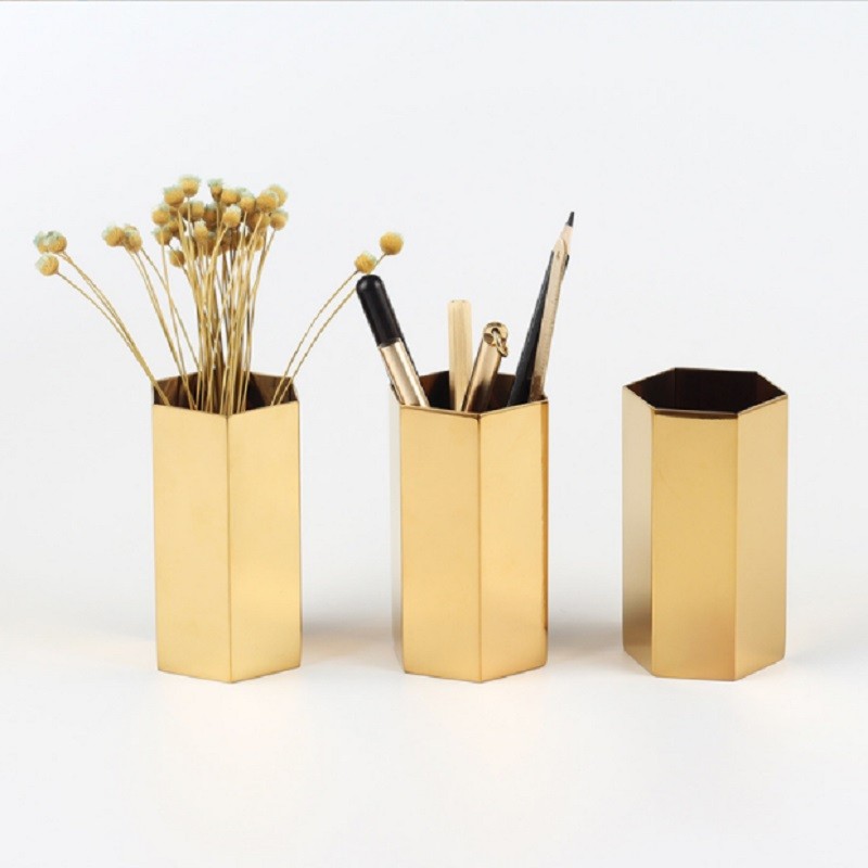 Sundries Holder Stainless Steel Pen Holder Stand