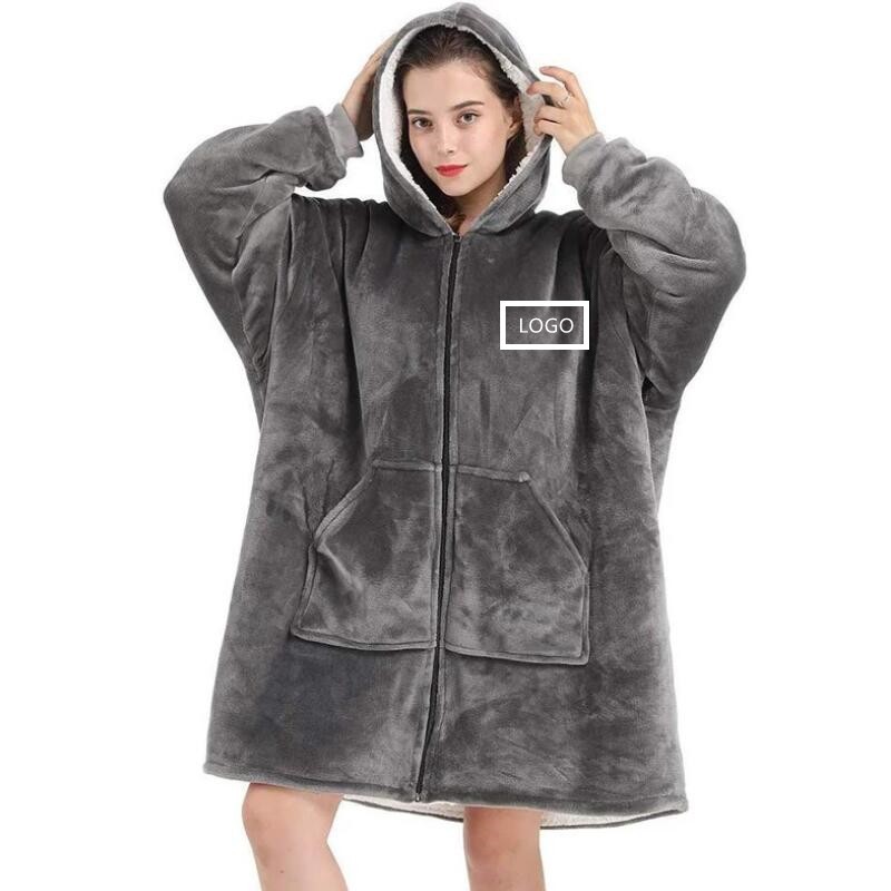TV Hoodie Blanket