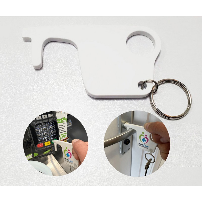 Touchless Key Door Opener Keyring