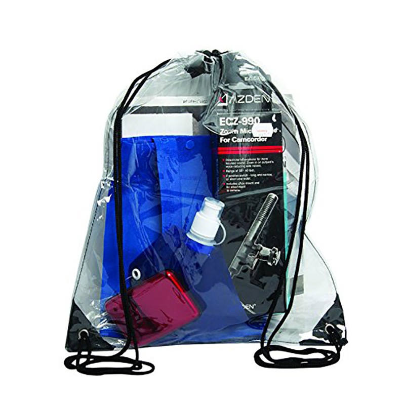 Transparent PVC Waterproof Drawstring Bag Transparent PVC Waterproof Drawstring Bag