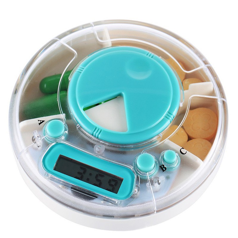 Travel Portable Electronic Smart Pill Box