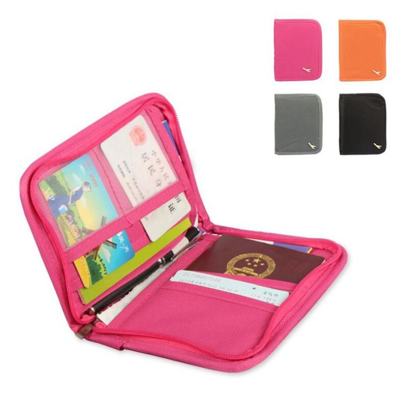 Travel Zippered Wallet