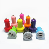 USB Dual Car Charger/ Adaptor