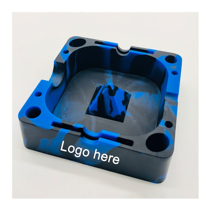Unbreakable Square Silicone Ashtray