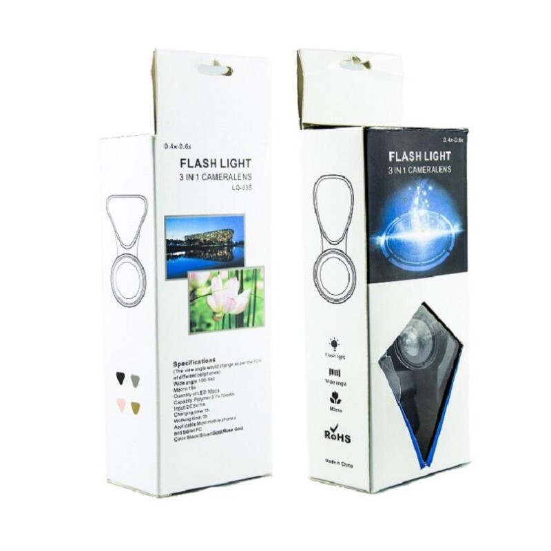 Universal 3 in 1 Cell Phone Camera Lens Kit