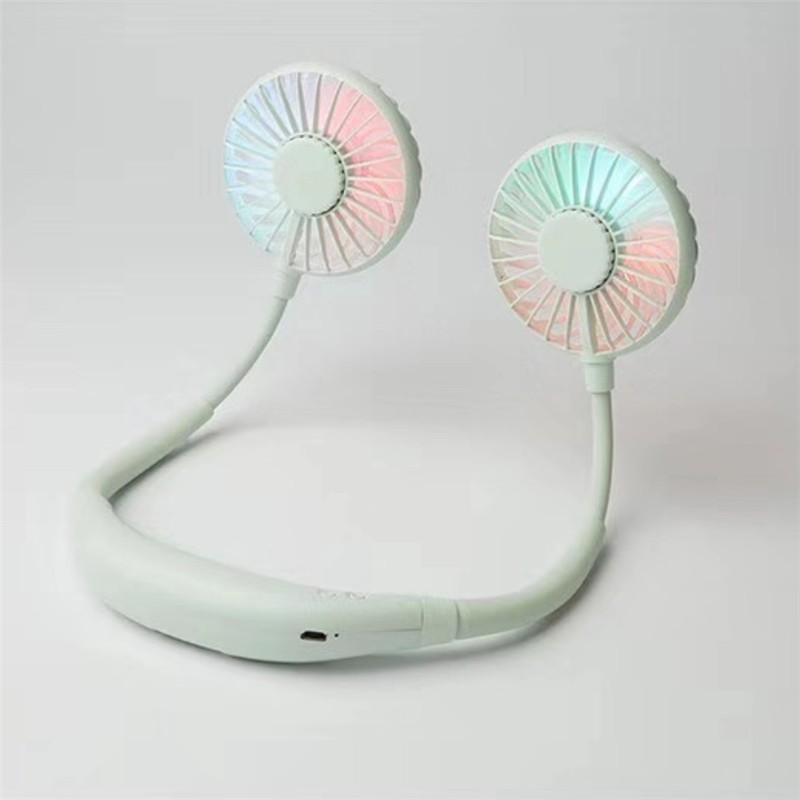 Upgraded Hands Free Rechargeable Neck Fan