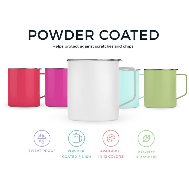 Vacuum Insulated Coffee Mug with Handle