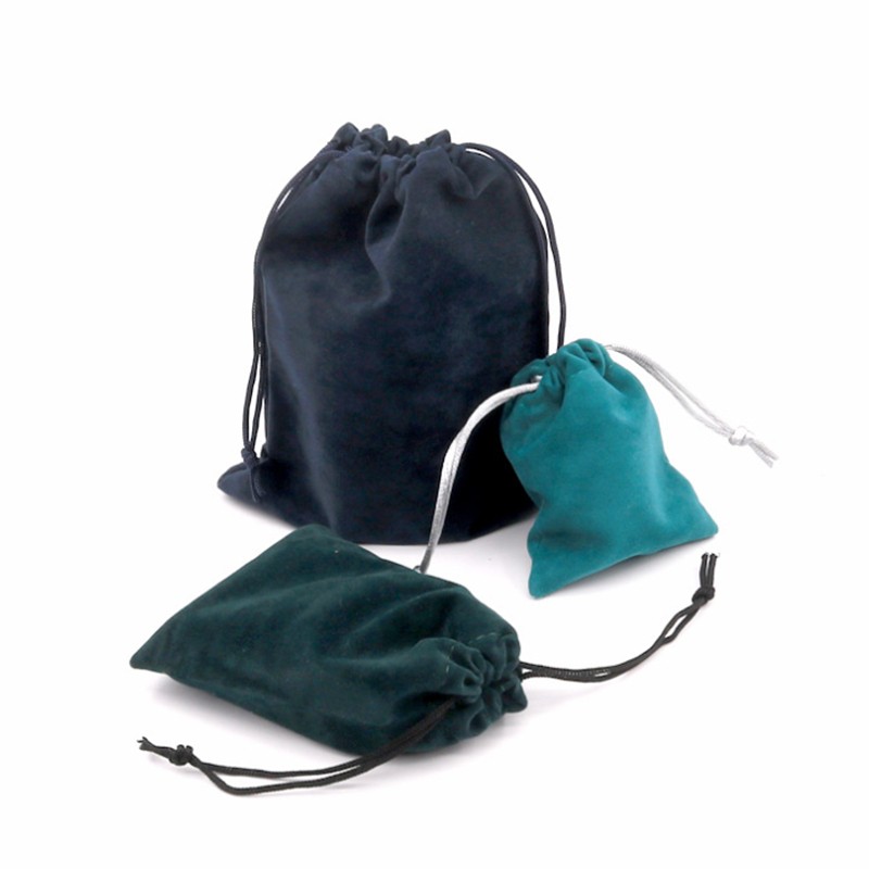 Velvet Jewelry Drawstring Pouch