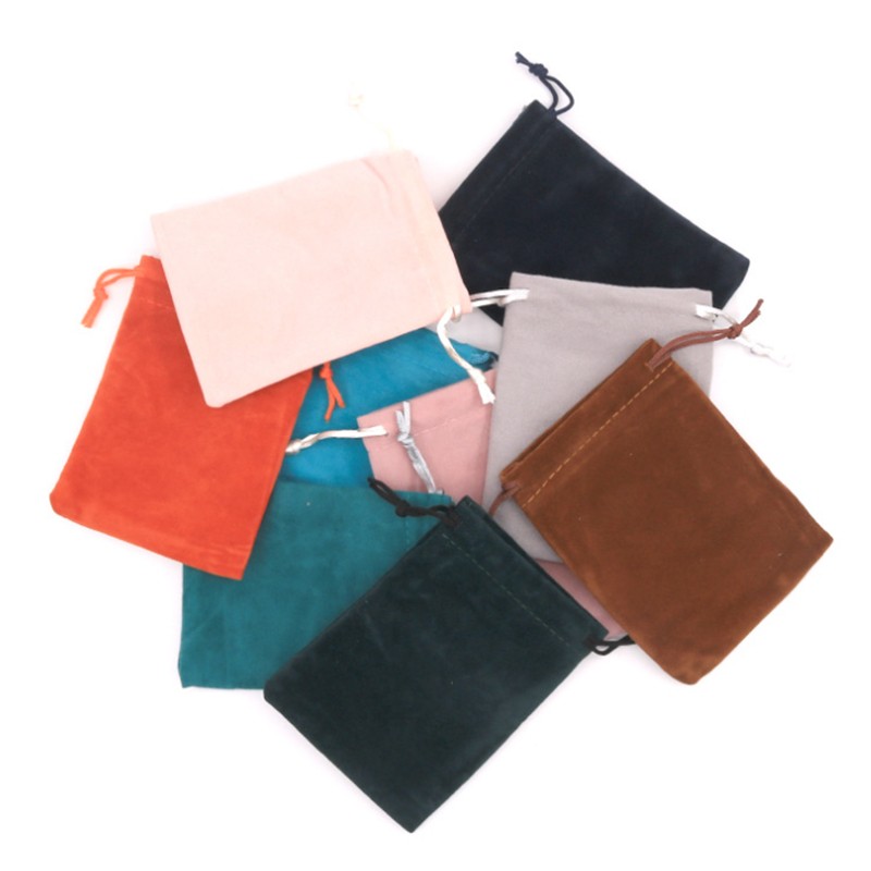 Velvet Jewelry Drawstring Pouch
