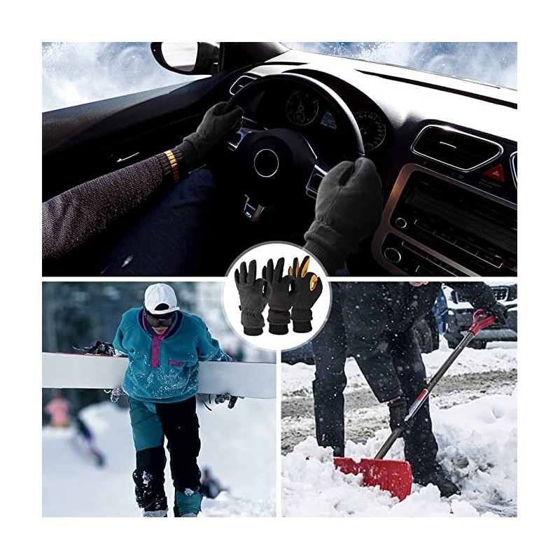Water Resistant Windproof Insulated Work Glove