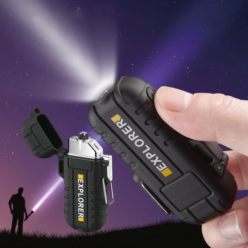 Waterproof Windproof Flameless Lighter with Torch