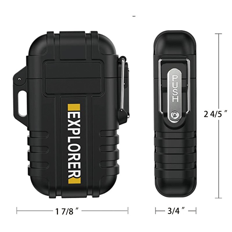 Waterproof Windproof Flameless Lighter with Torch