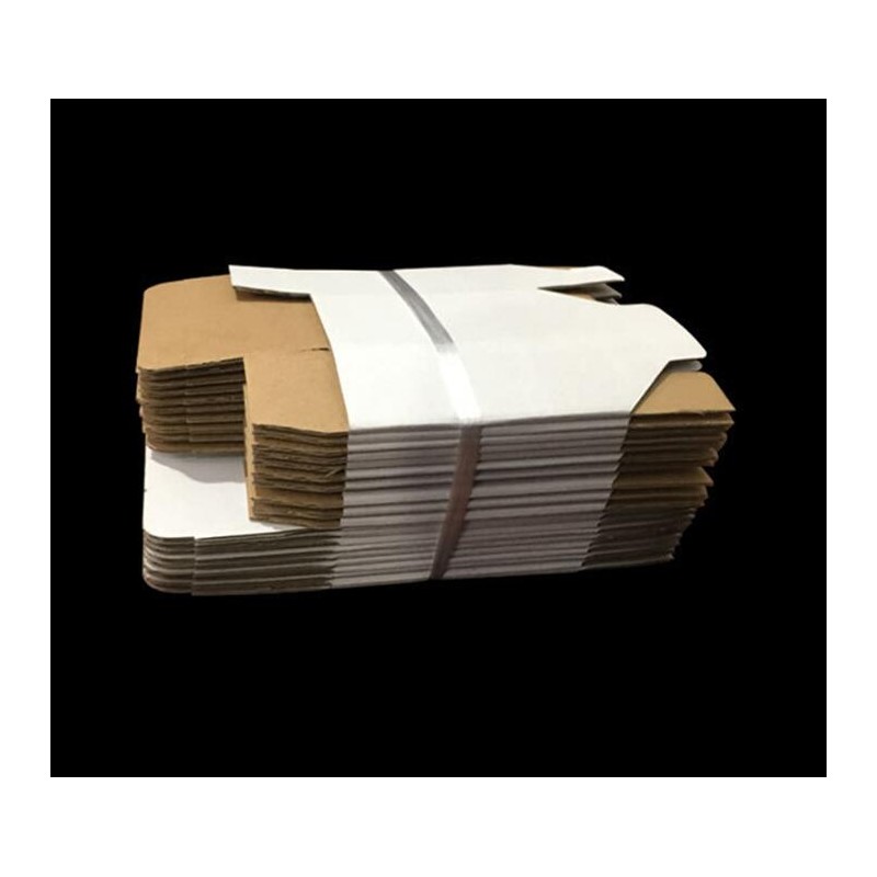 White B-Flute Corrugated Box