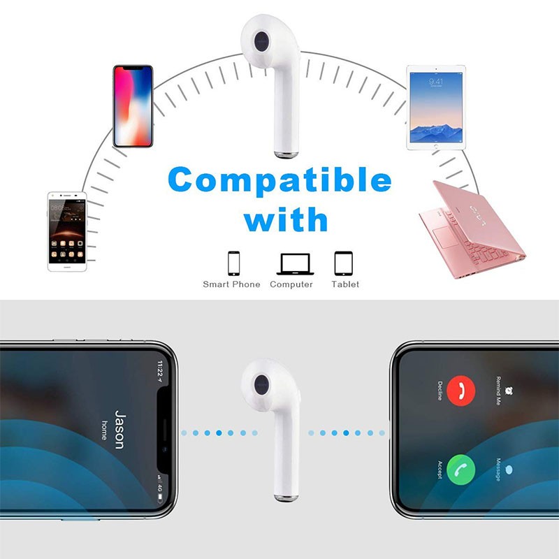 Wireless Stereo Earbuds with Charging Case