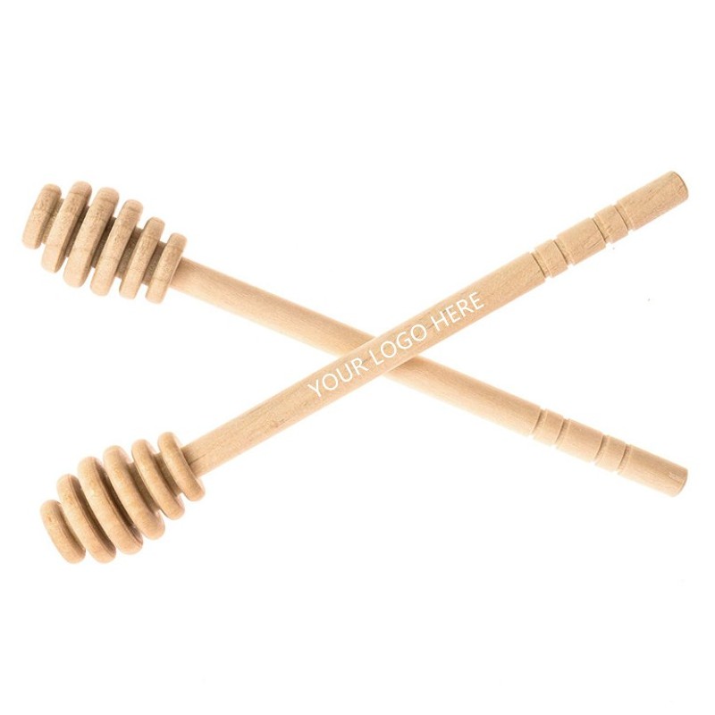Wooden Honey Dipper Stick