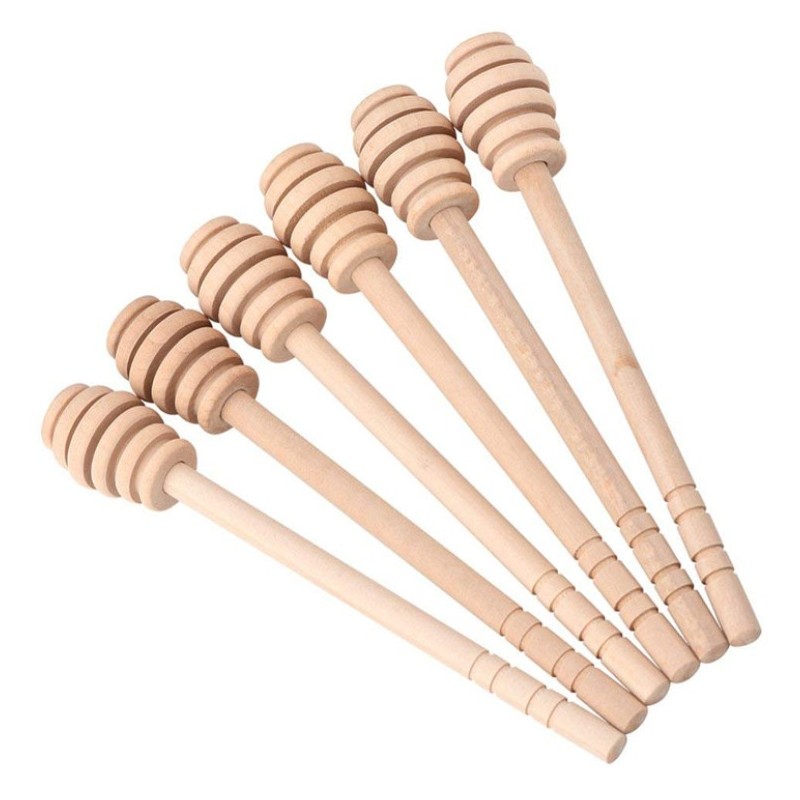 Wooden Honey Dipper Stick