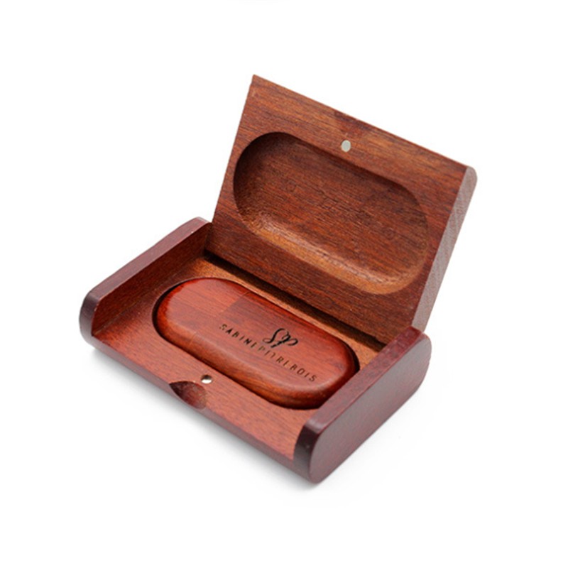 Wooden USB Flash Drive With Box 16GB USB 2.0